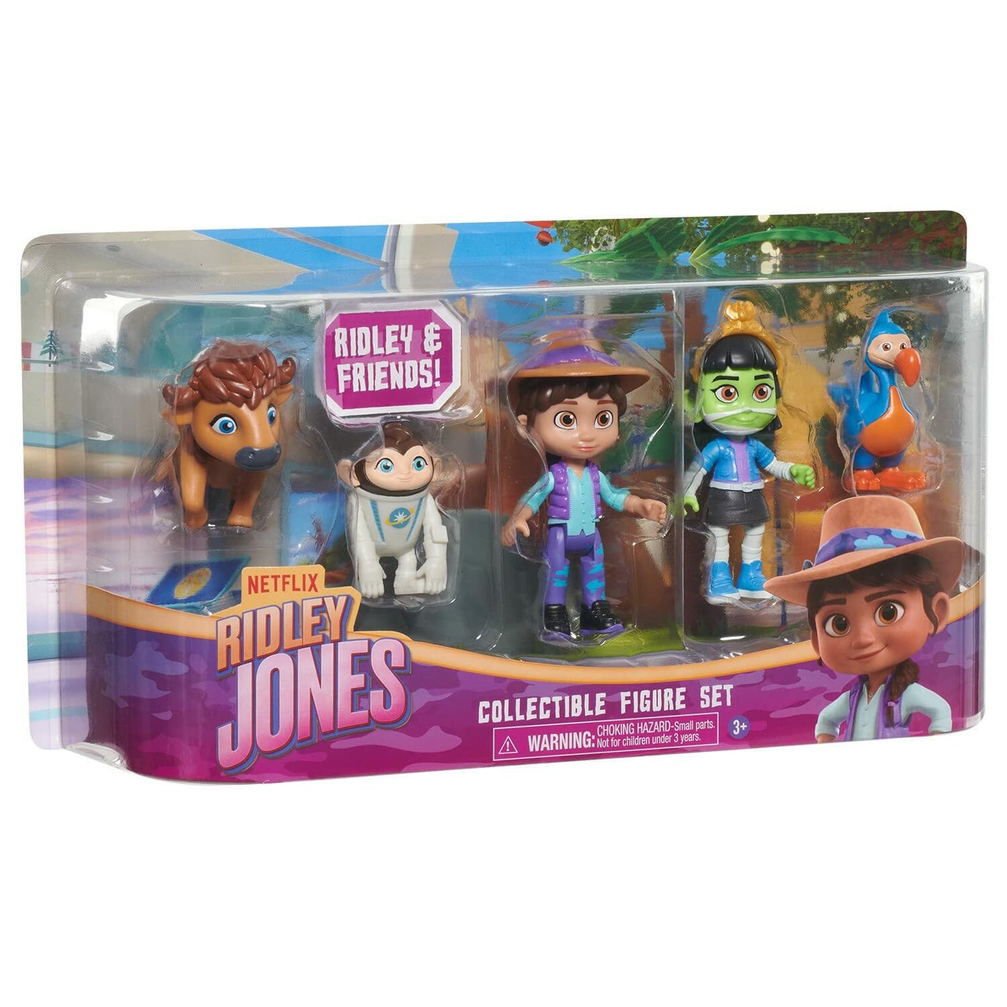 Netflix Ridley Jones Collectible Figure Set