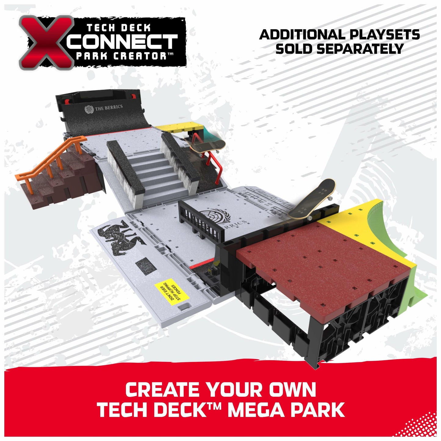 TECH DECK, Quarter Bowl Ruckus X-Connect Park Creator