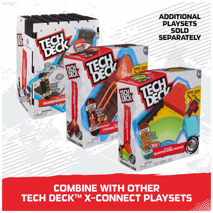 TECH DECK, Quarter Bowl Ruckus X-Connect Park Creator
