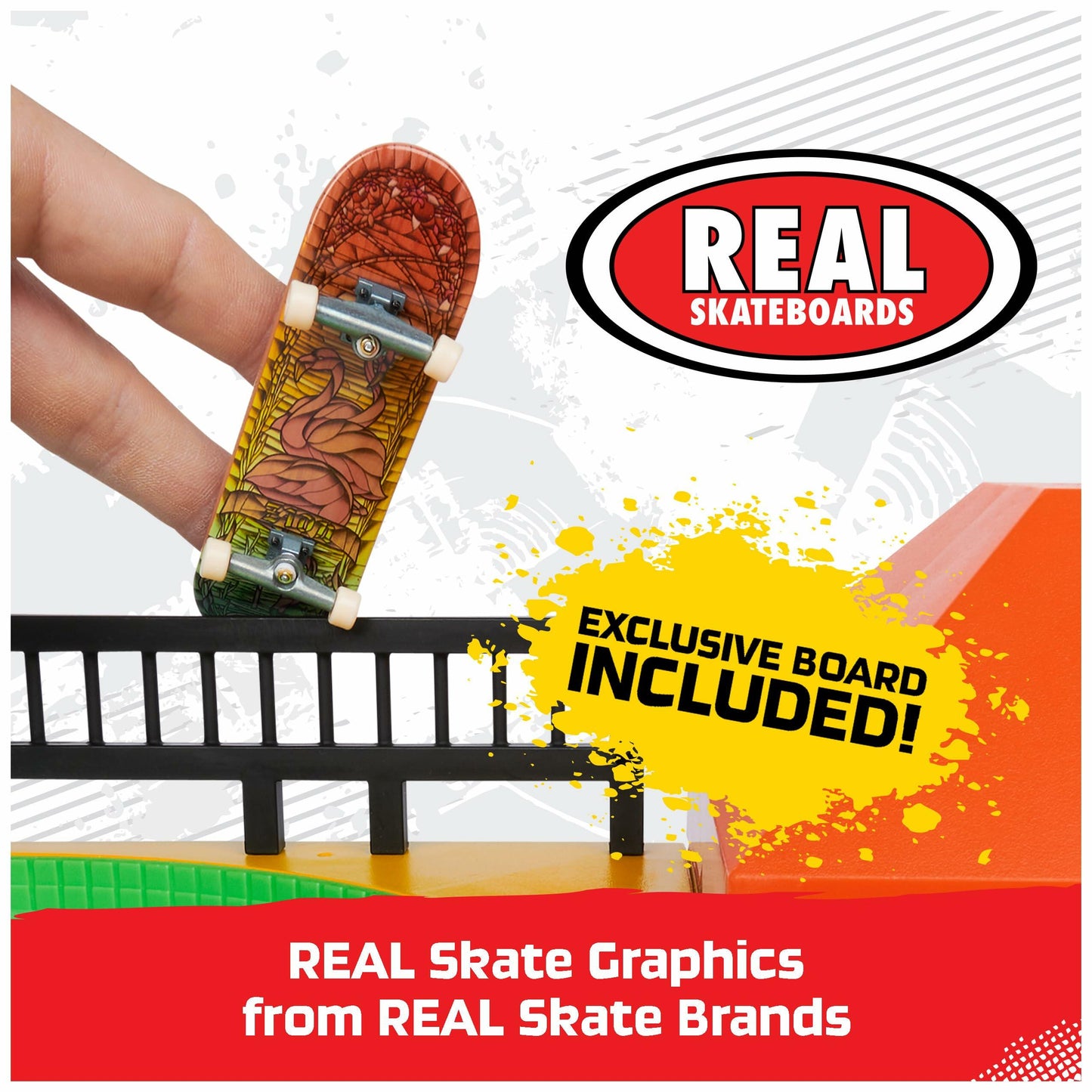 TECH DECK, Quarter Bowl Ruckus X-Connect Park Creator