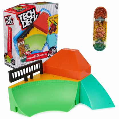 TECH DECK, Quarter Bowl Ruckus X-Connect Park Creator