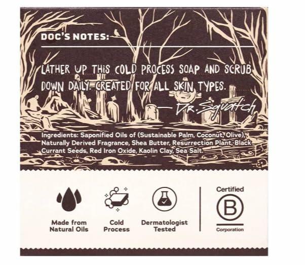 Dr. Squatch Count Sudsula Natural Bar Soap – Limited Edition Halloween Soap