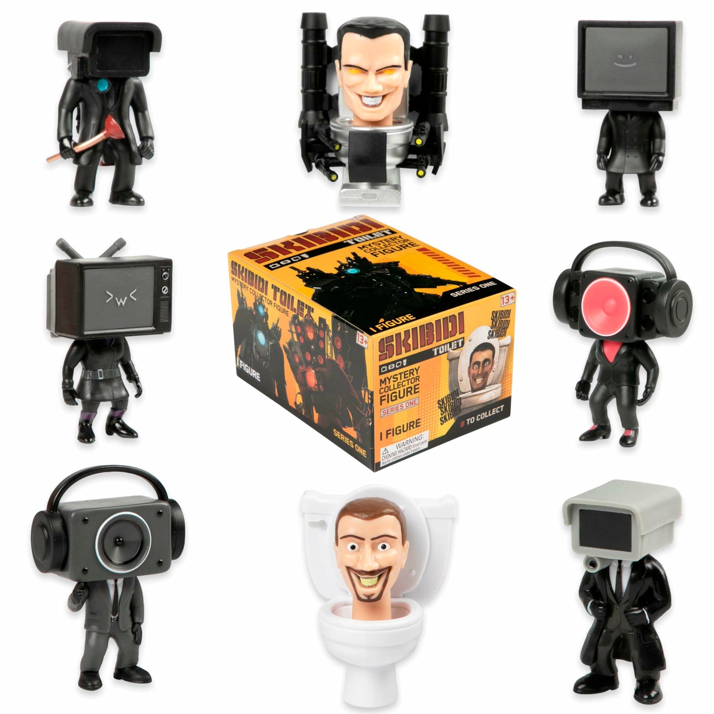 Skibidi Toilet Mystery Figure Collector Series
