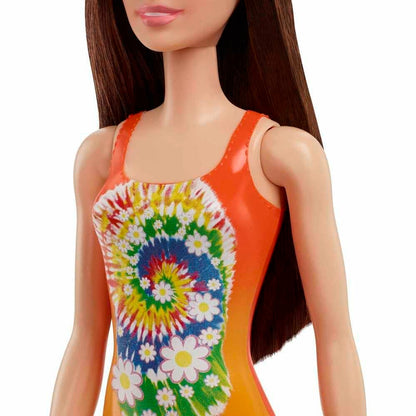 Barbie - Beach Doll - Tie Die Suit