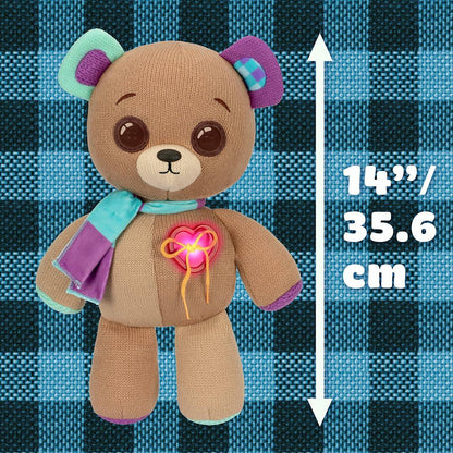 Thready Bear - Interactive 14" Plush Teddy Bear