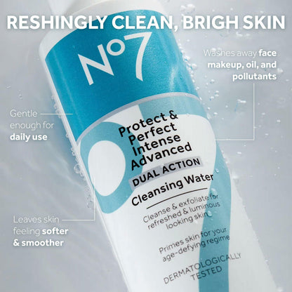 No7 Protect & Perfect Intense Cleansing Water 6.7oz
