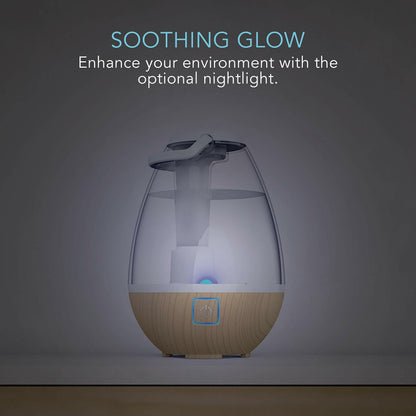 Ultrasonic Cool Mist Humidifier, 0.4 Gallon (1.5L)