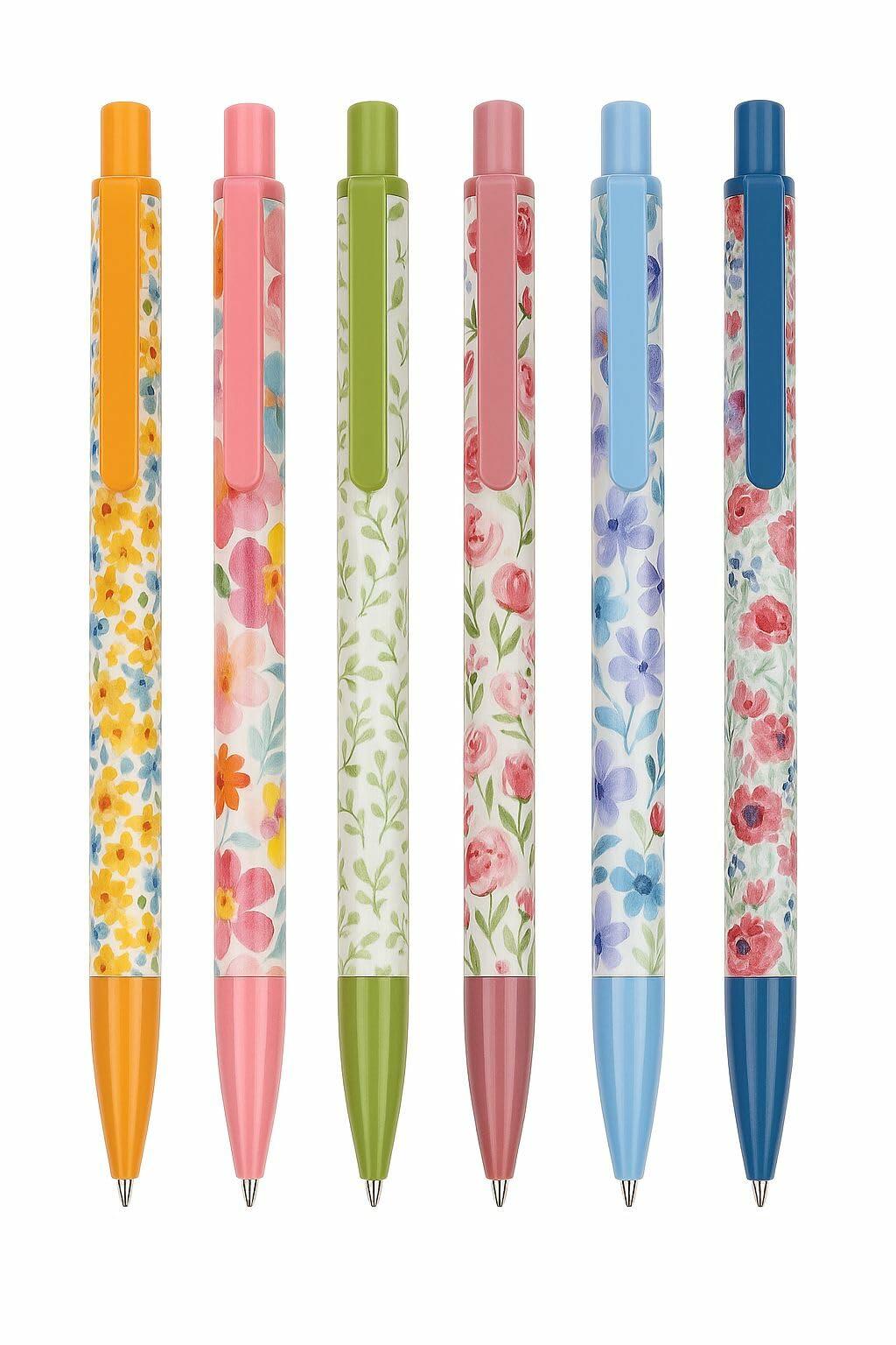 6pk Black Ink Ballpoint Pens