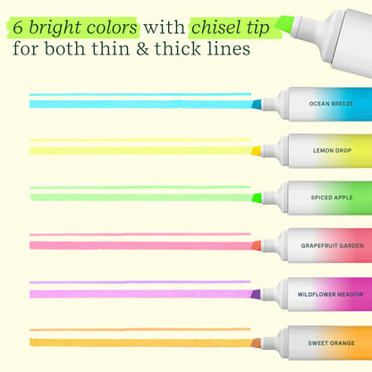 Lifelines 6-pk. Scented Stacking Highlighters