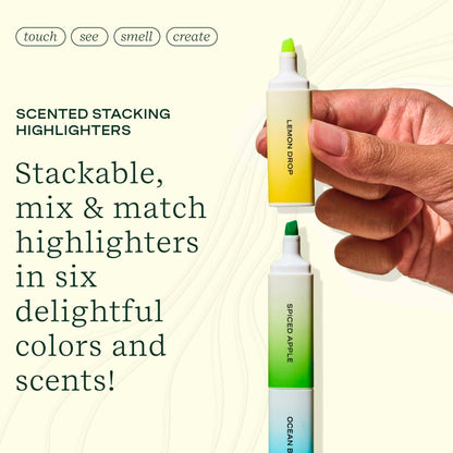 Lifelines 6-pk. Scented Stacking Highlighters
