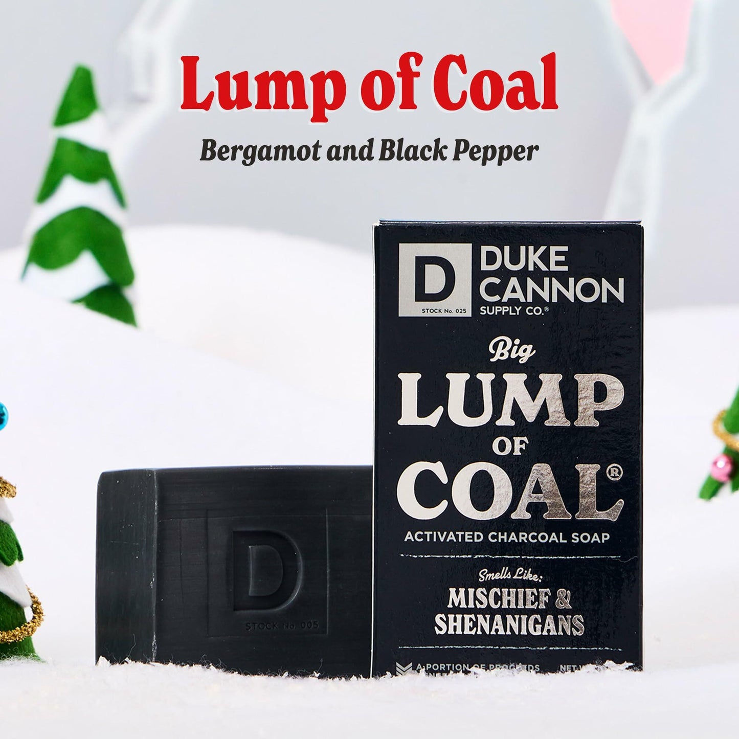 Duke Cannon Santa’s Pipe Smoke Bar Soap 10 oz