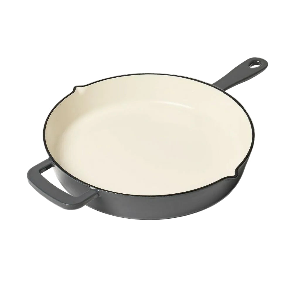 12" Enamel Skillet Gray Eclipse - Figmint™