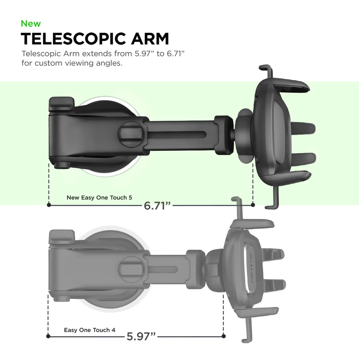 iOttie Easy One Touch 5 Phone Car Mount