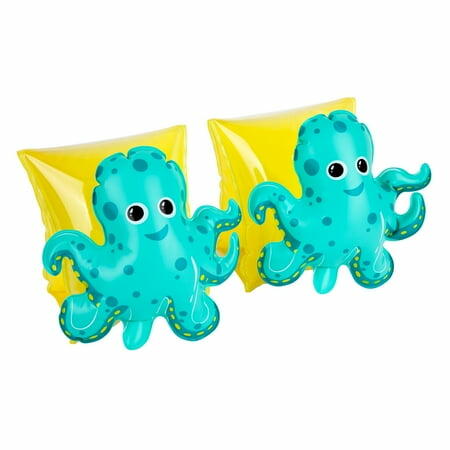 Oscar the Octopus Inflatable Swim Arm Bands Green