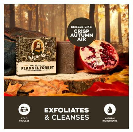 Dr. Squatch Flannel Forest Bar Soap 5 oz