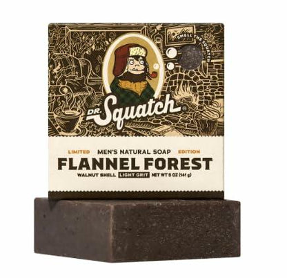 Dr. Squatch Flannel Forest Bar Soap 5 oz