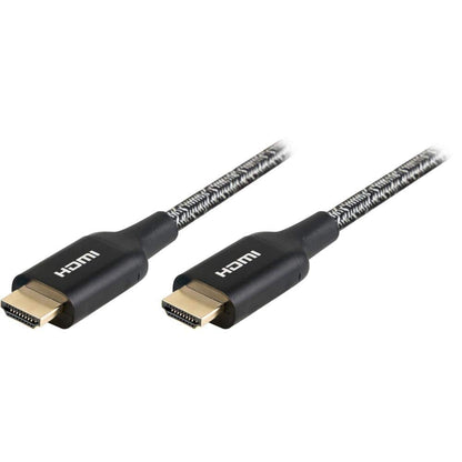 10 ft. 4K HDMI 2.0 Cable with Ethernet and Gold Plated Connectors in Black