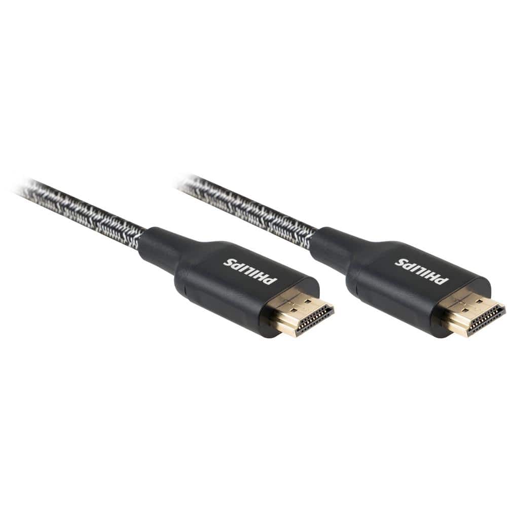 10 ft. 4K HDMI 2.0 Cable with Ethernet and Gold Plated Connectors in Black