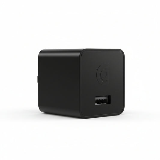 Griffin PowerBlock Universal USB-a 12W Wall Charger, Black