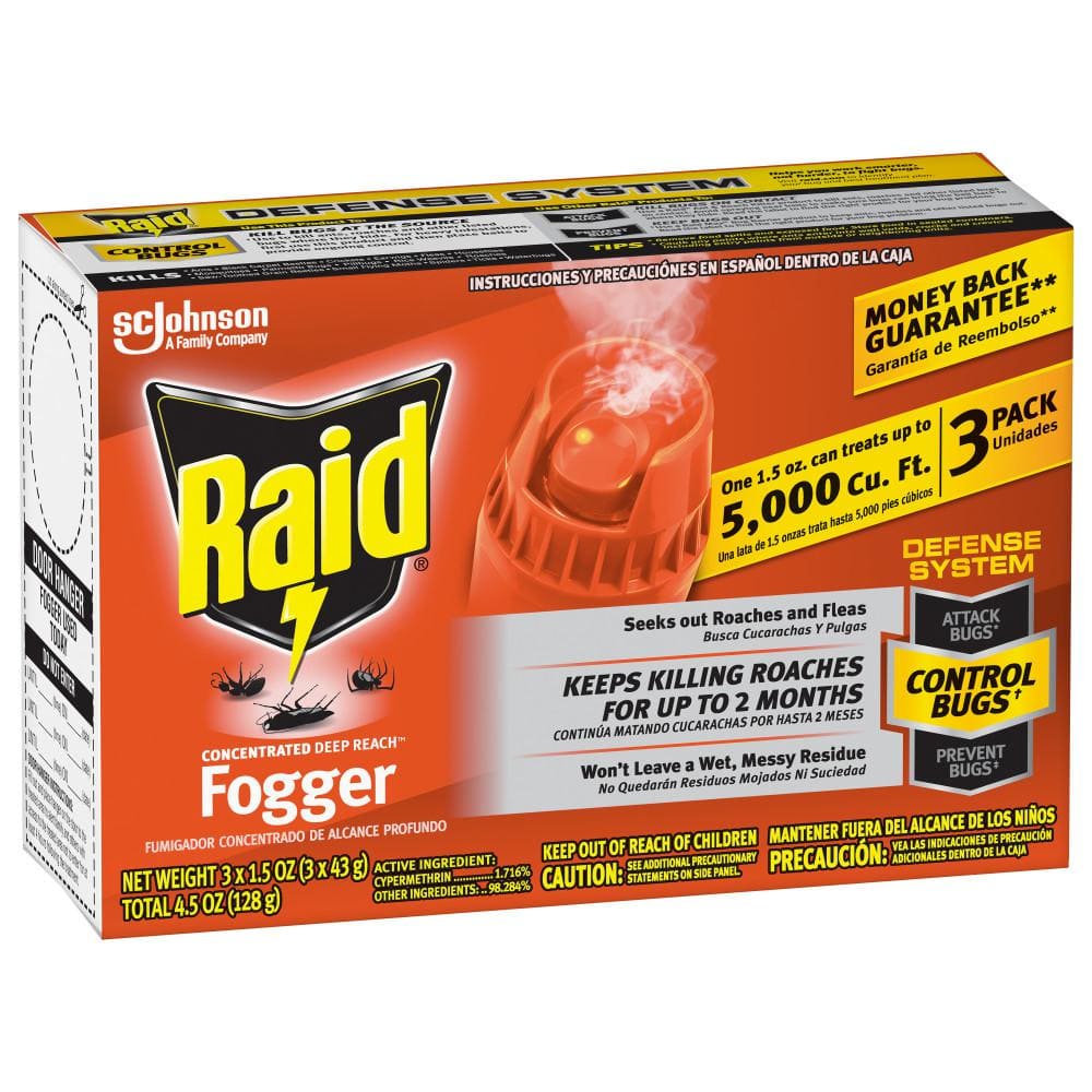 1.5 oz. Concentrated Deep Reach Fogger (3-pack) *Damaged Packaging*