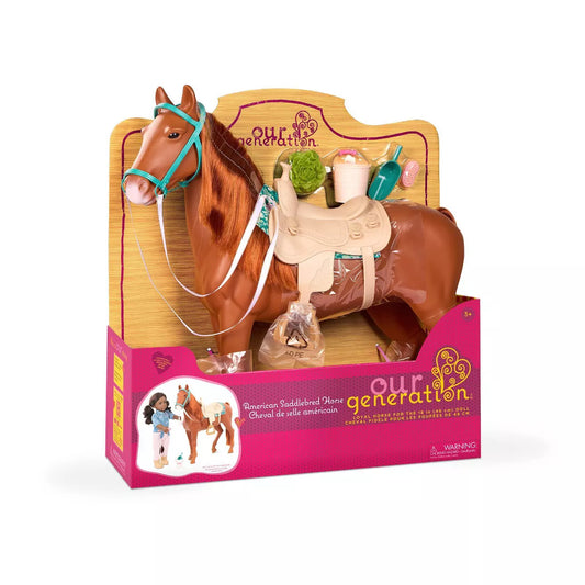 Our Generation American Saddlebred Horse Accessory Set for 18" Dolls