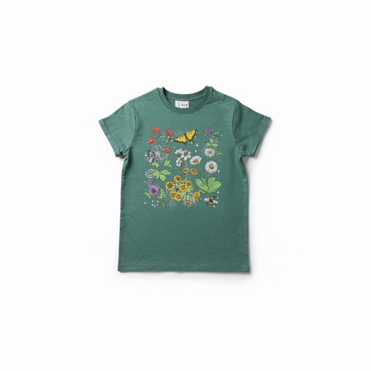 Women's M - Floral T-Shirt