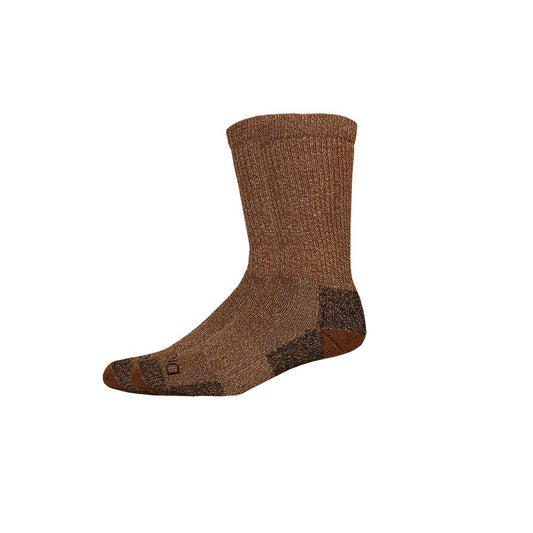 Men's 6-12 2-Pack Steel Toe Moisture Control Duck Marl Crew Sock