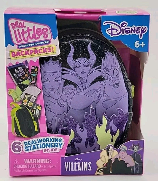 REAL LITTLES DISNEY BACKPACK VILLAINS