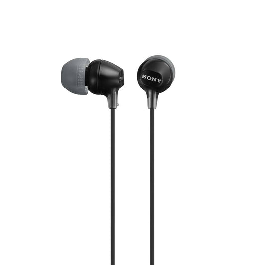 Sony Fashion Color EX Series Earbuds in Black **Packaging May Vary**