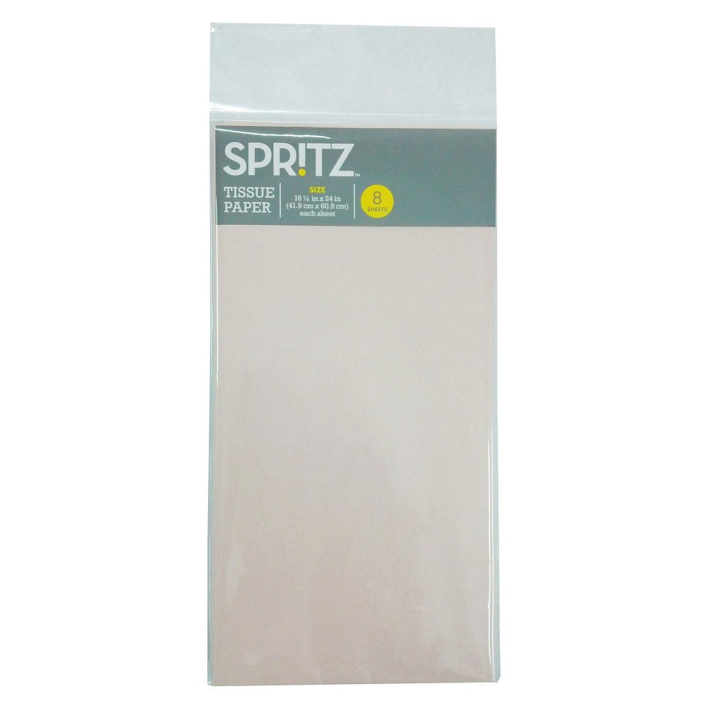 Spritz 8ct Pearlized Gift Wrap Tissue Paper *Color Light Pink*