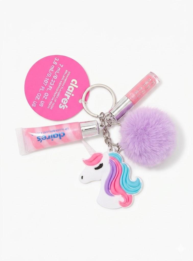 Claire's Club Strawberry Flavored Lipgloss Set